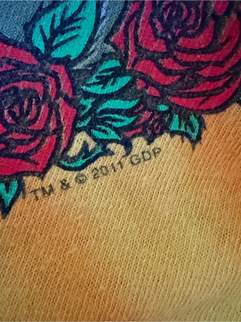 2011 Grateful Dead “The Grateful Skies” tie-dye long sleeve, 22” × 26” - Picture 9 of 9
